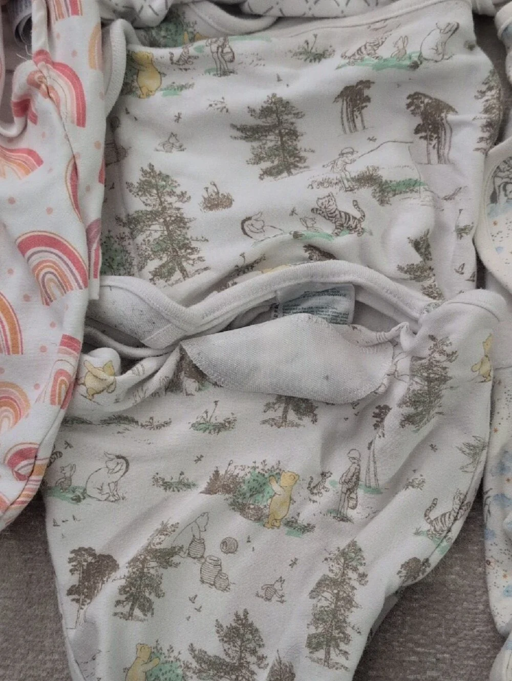 Lot of 5 Baby 0-3 Month Swaddles - Harry Potter, Winnie The Pooh, Kea Babies